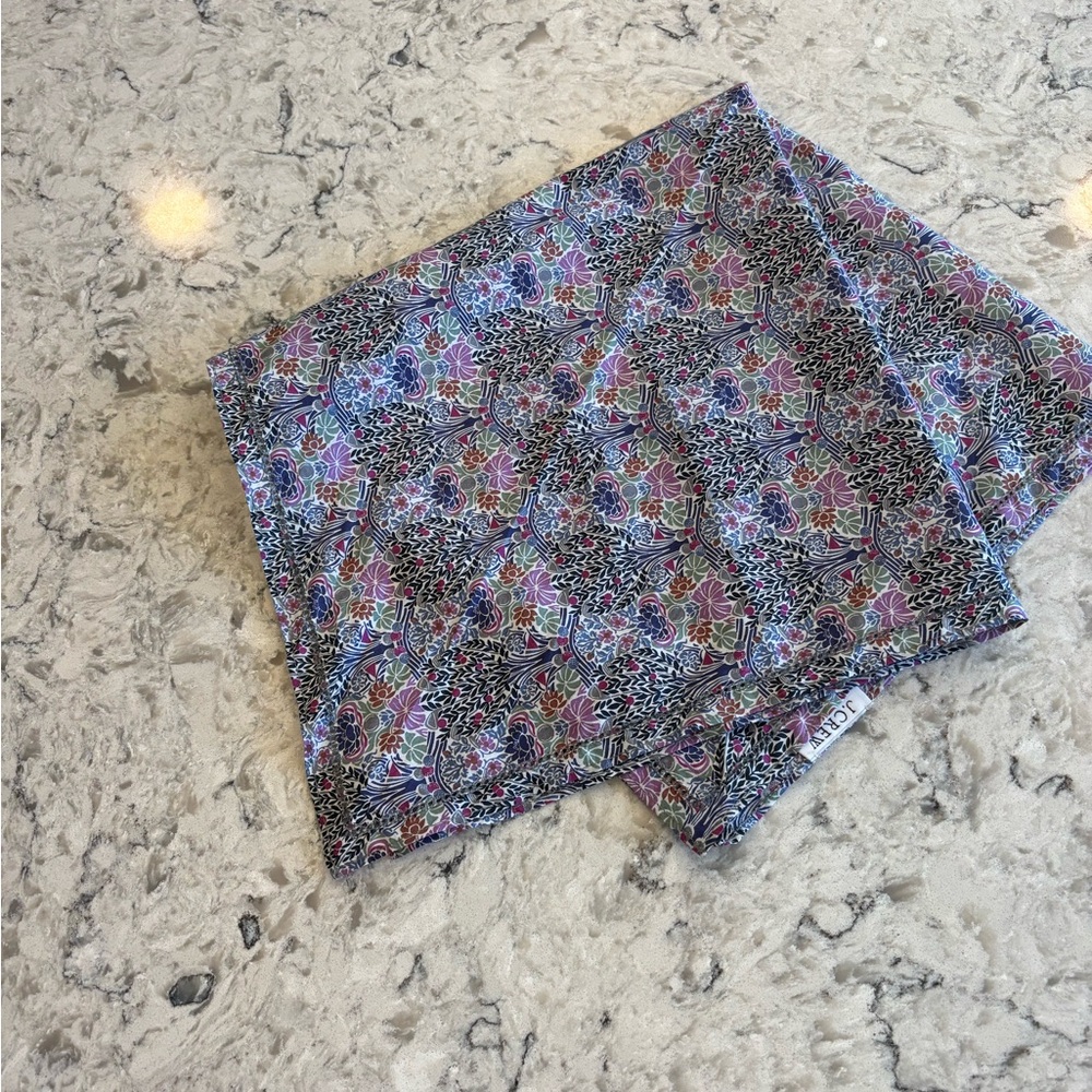J Crew square scarf in Liberty Art Fabric